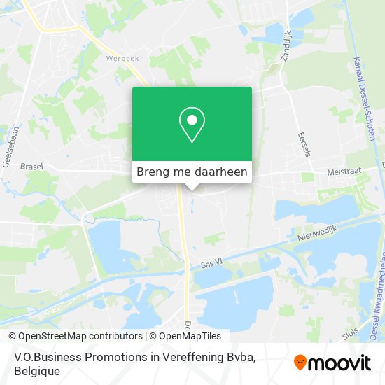 V.O.Business Promotions in Vereffening Bvba kaart