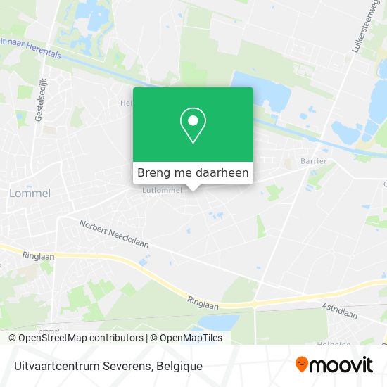 Uitvaartcentrum Severens kaart