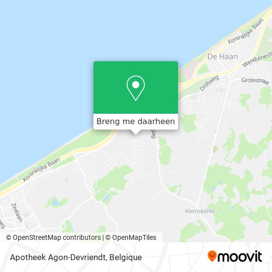 Apotheek Agon-Devriendt kaart