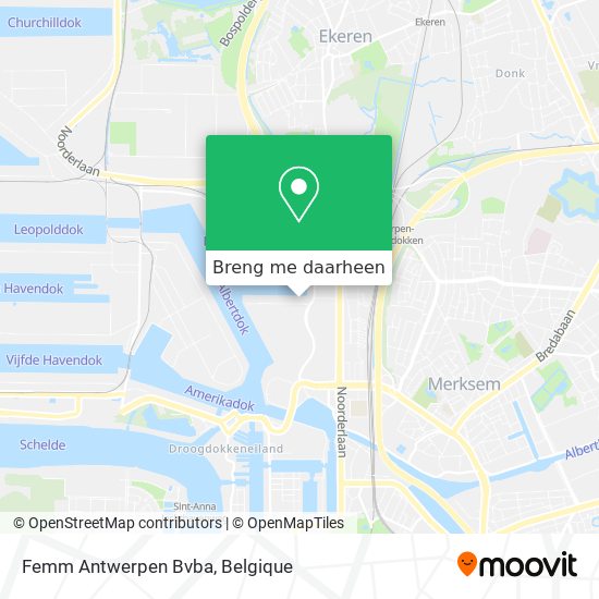Femm Antwerpen Bvba kaart