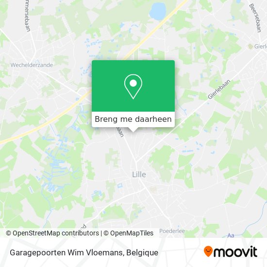 Garagepoorten Wim Vloemans kaart