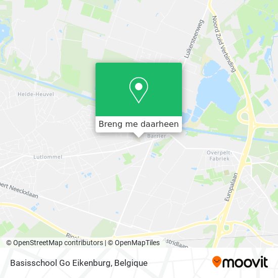 Basisschool Go Eikenburg kaart