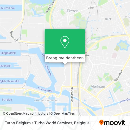 Turbo Belgium / Turbo World Services kaart