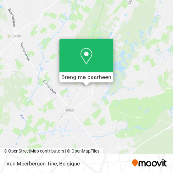 Van Meerbergen Tine kaart