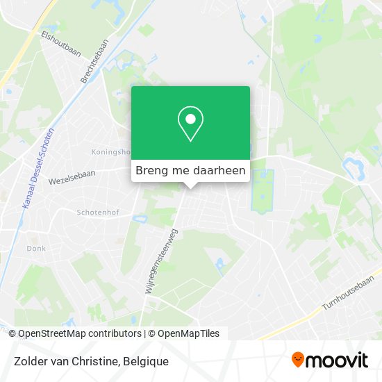 Zolder van Christine kaart