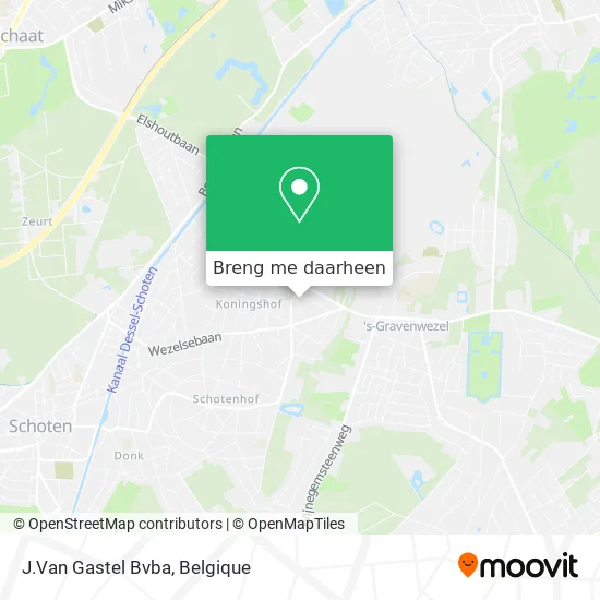 J.Van Gastel Bvba kaart