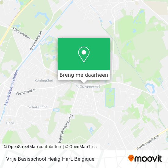 Vrije Basisschool Heilig-Hart kaart