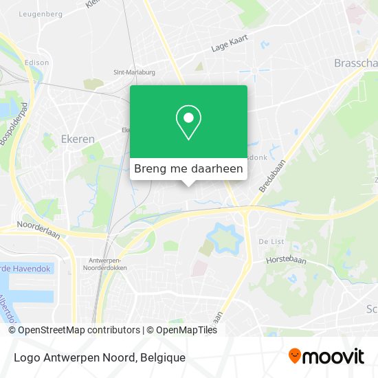Logo Antwerpen Noord kaart