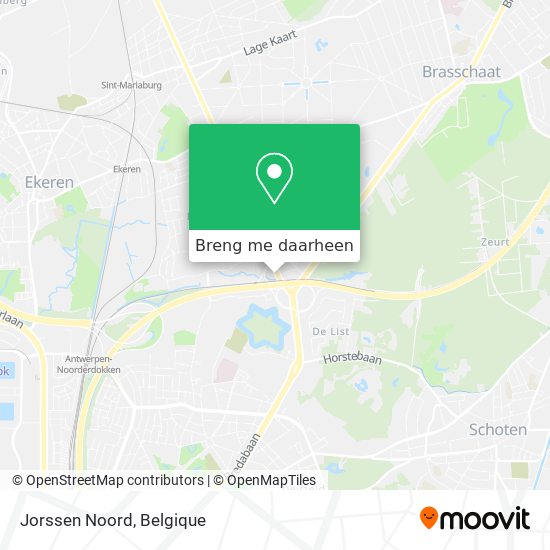 Jorssen Noord kaart