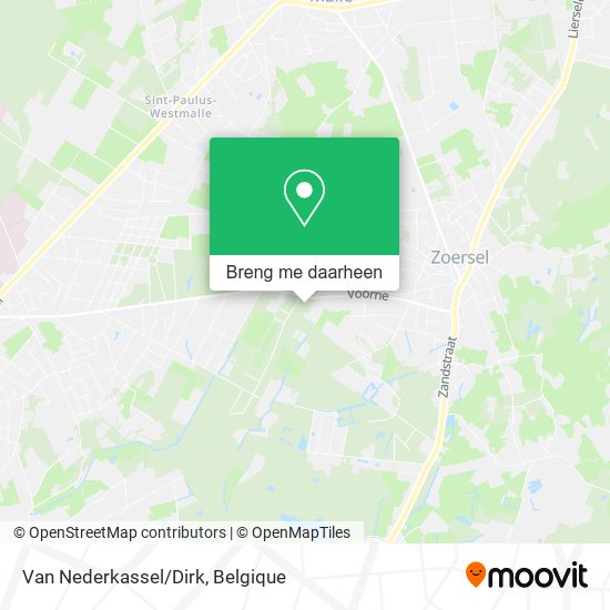 Van Nederkassel/Dirk kaart