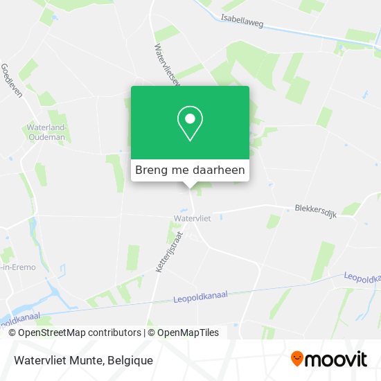 Watervliet Munte kaart