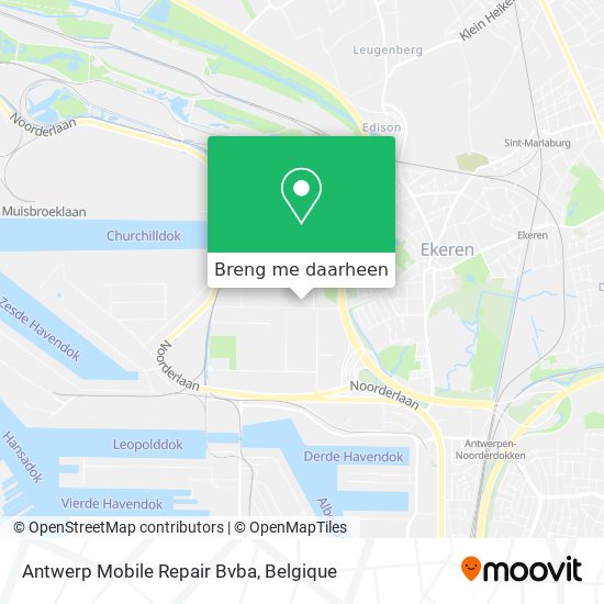 Antwerp Mobile Repair Bvba kaart