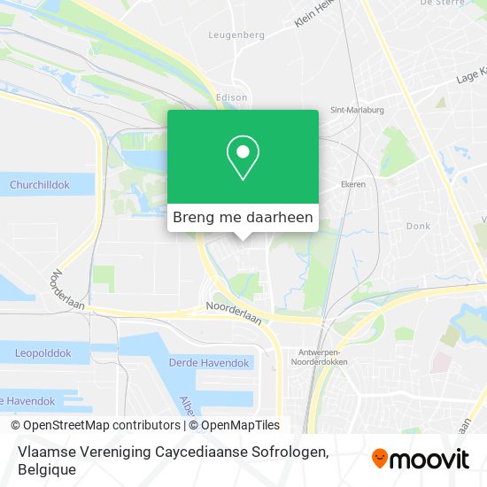 Vlaamse Vereniging Caycediaanse Sofrologen kaart