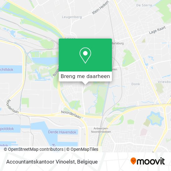Accountantskantoor Vinoelst kaart