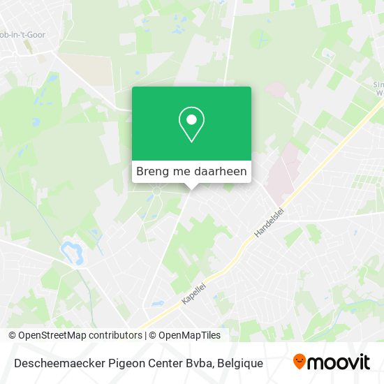 Descheemaecker Pigeon Center Bvba kaart