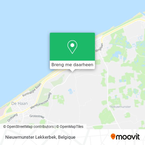 Nieuwmunster Lekkerbek kaart