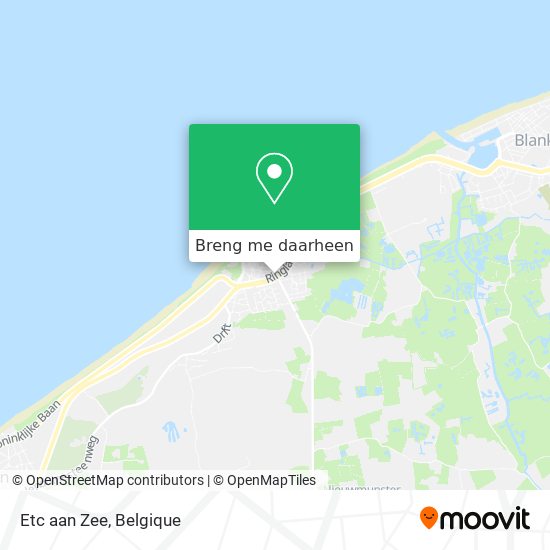 Etc aan Zee kaart