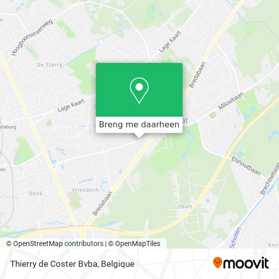 Thierry de Coster Bvba kaart