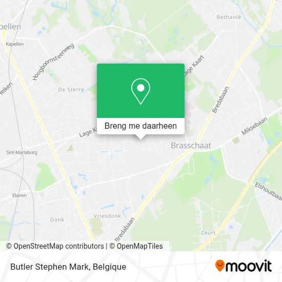 Butler Stephen Mark kaart