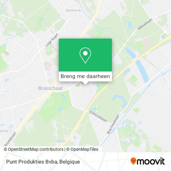 Punt Produkties Bvba kaart