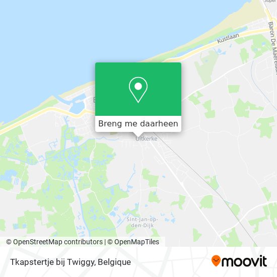Tkapstertje bij Twiggy kaart