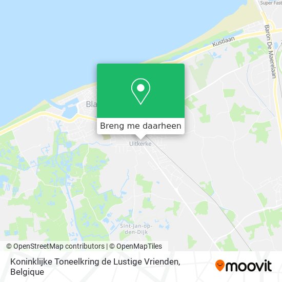 Koninklijke Toneelkring de Lustige Vrienden kaart