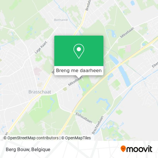 Berg Bouw kaart