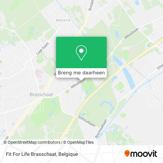 Fit For Life Brasschaat kaart