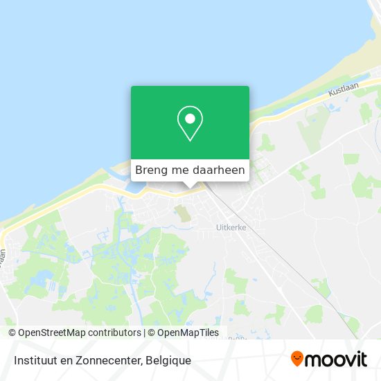 Instituut en Zonnecenter kaart