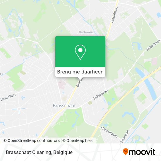 Brasschaat Cleaning kaart