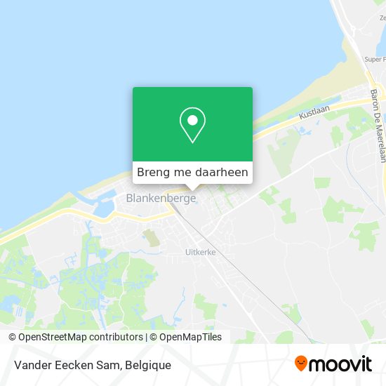 Vander Eecken Sam kaart