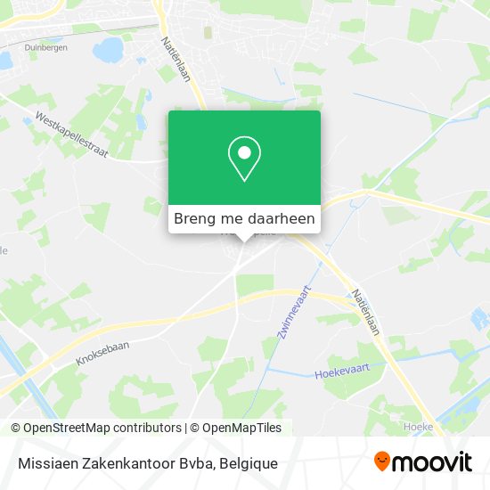 Missiaen Zakenkantoor Bvba kaart