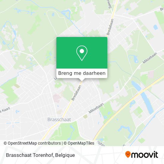 Brasschaat Torenhof kaart