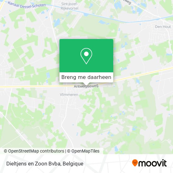Dieltjens en Zoon Bvba kaart