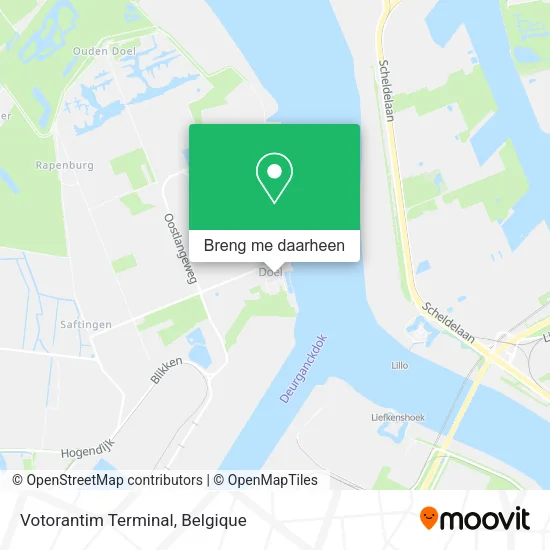 Votorantim Terminal kaart