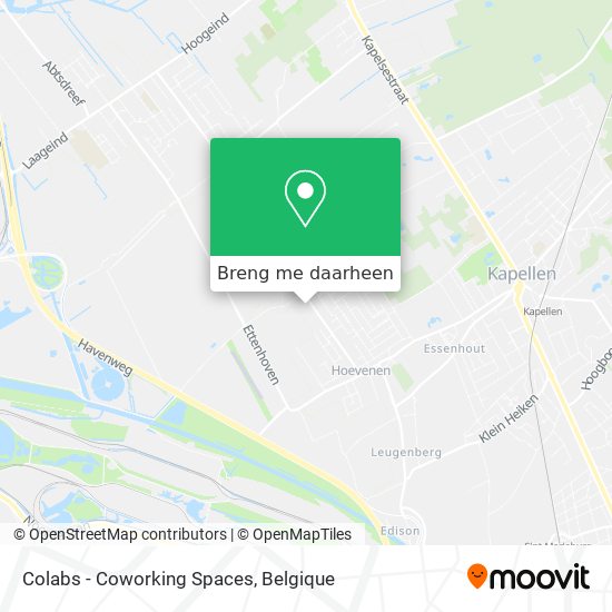 Colabs - Coworking Spaces kaart