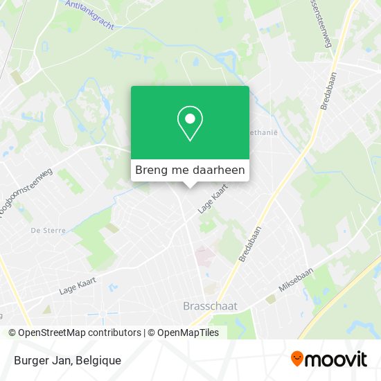 Burger Jan kaart