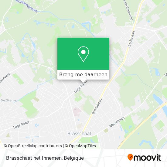 Brasschaat het Innemen kaart