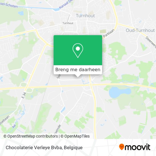 Chocolaterie Verleye Bvba kaart