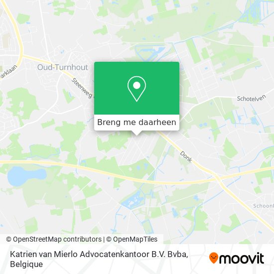 Katrien van Mierlo Advocatenkantoor B.V. Bvba kaart