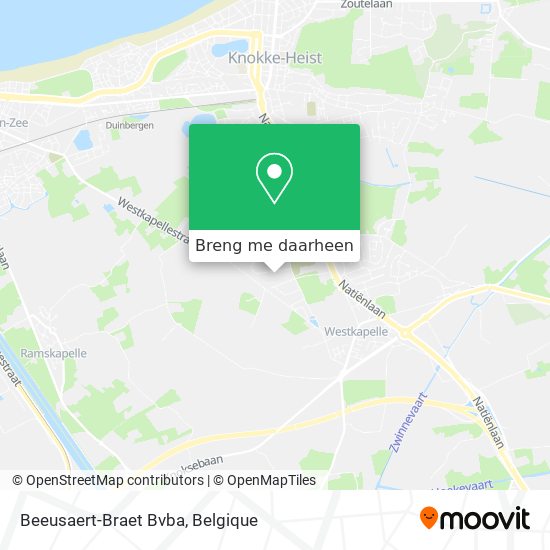 Beeusaert-Braet Bvba kaart