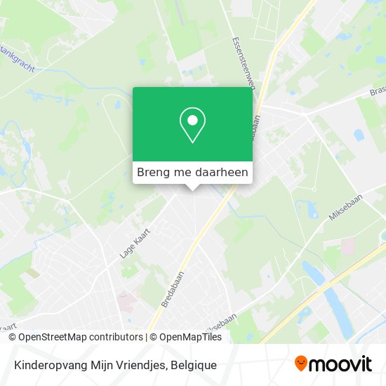 Kinderopvang Mijn Vriendjes kaart