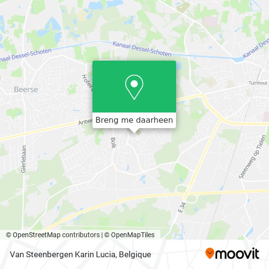 Van Steenbergen Karin Lucia kaart