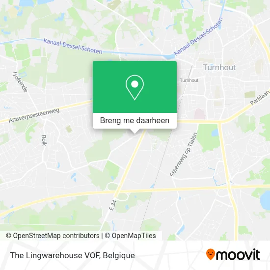 The Lingwarehouse VOF kaart