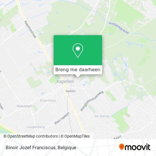 Binoir Jozef Franciscus kaart