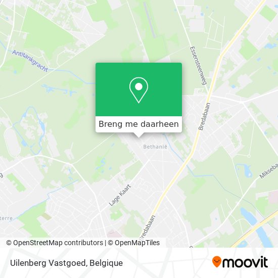 Uilenberg Vastgoed kaart