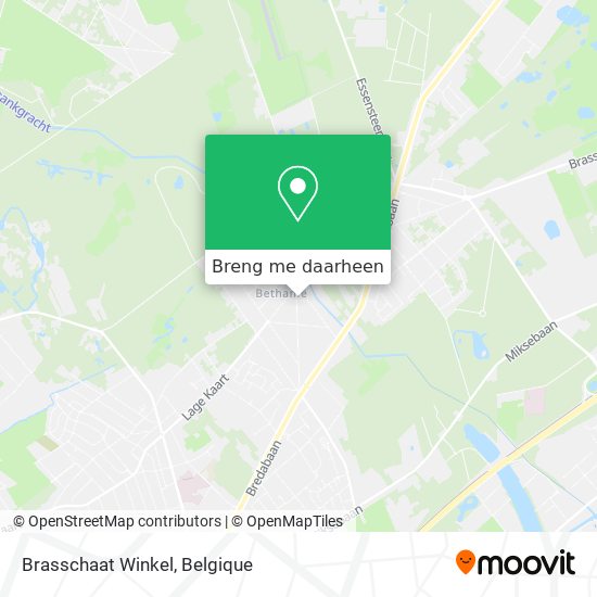 Brasschaat Winkel kaart