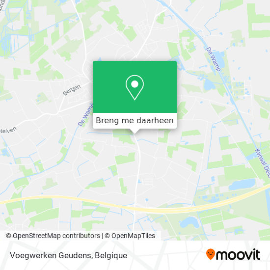 Voegwerken Geudens kaart