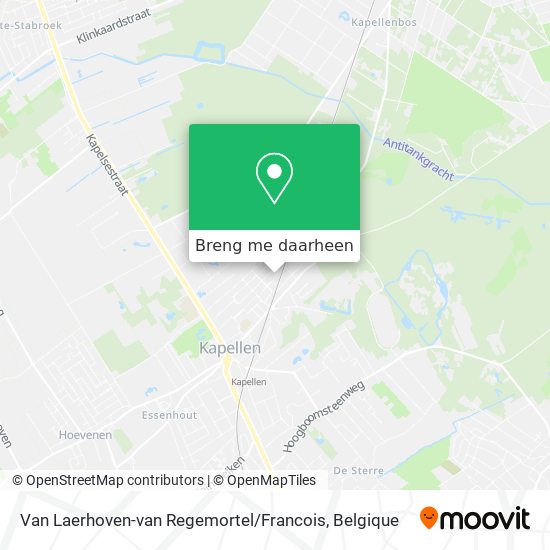 Van Laerhoven-van Regemortel / Francois kaart
