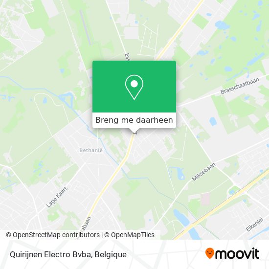 Quirijnen Electro Bvba kaart